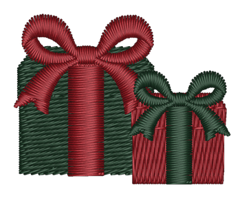 Christmas Presents Embroidered Icon