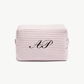 Classic Monogram Waffle Pouch