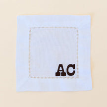 Monogram Cocktail Napkin