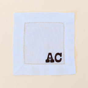 Classic Monogram Cocktail Napkin