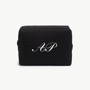 Classic Monogram Waffle Pouch