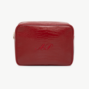 Classic Monogram Croc Pouch