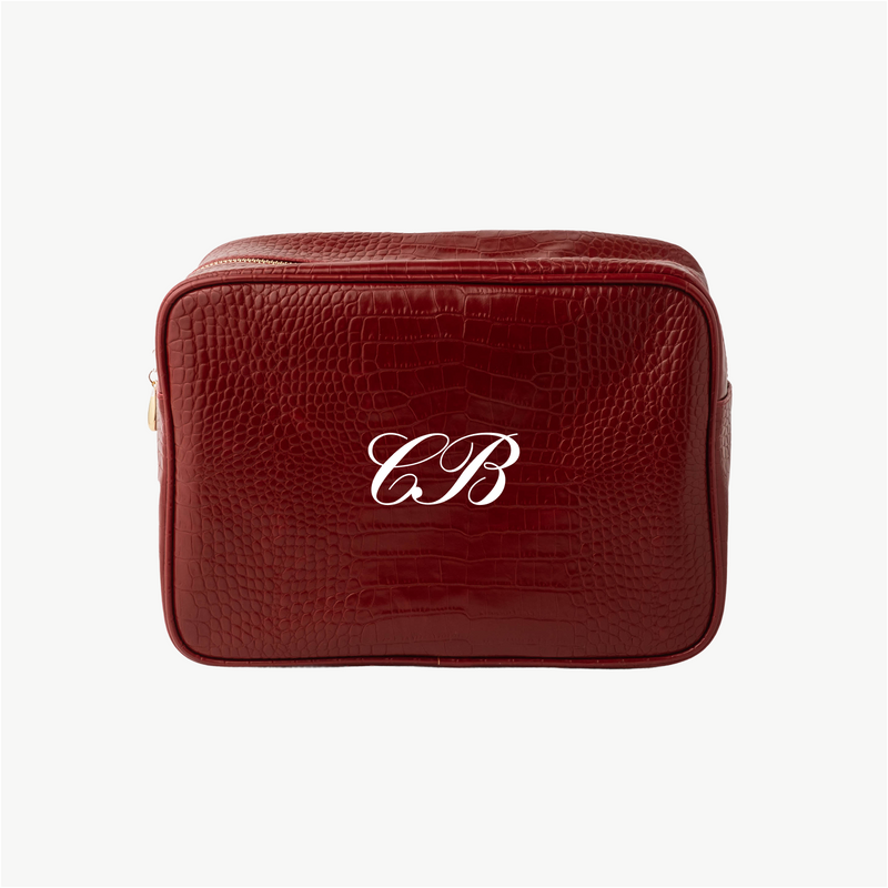Classic Monogram Small Croc Pouch