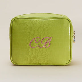 Classic Monogram Small Croc Pouch
