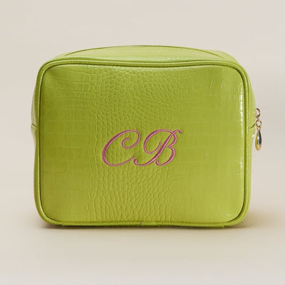 Classic Monogram Small Croc Pouch