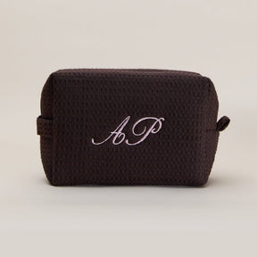 Classic Monogram Waffle Pouch