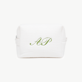 Classic Monogram Waffle Pouch