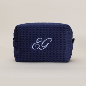 Classic Monogram Waffle Pouch