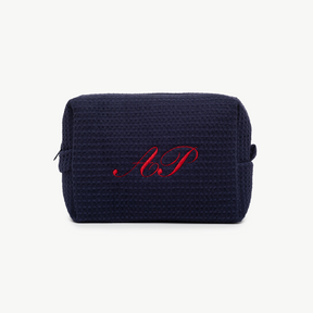 Classic Monogram Waffle Pouch
