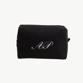 Classic Monogram Waffle Pouch