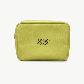 Classic Monogram Croc Pouch