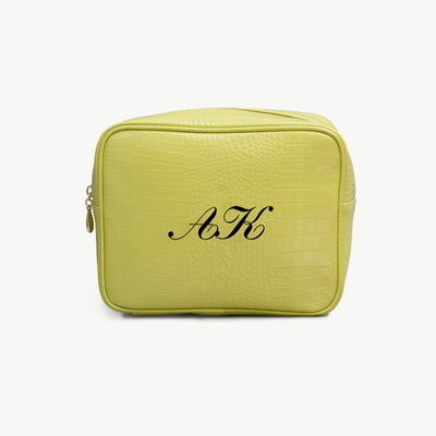 Classic Monogram Small Croc Pouch