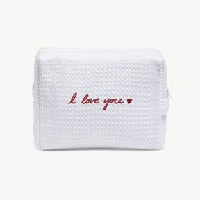 Custom Handwriting Waffle Pouch