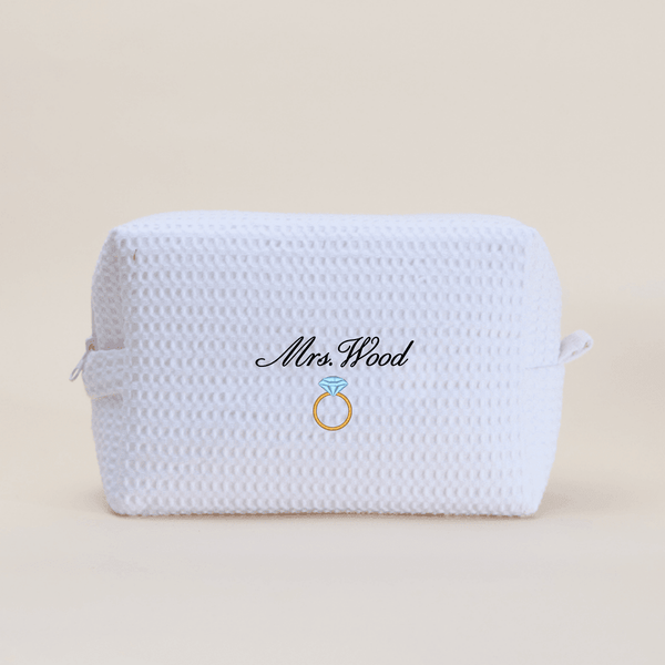 Bridal Waffle Pouch