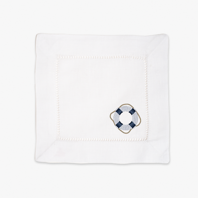 On The Yacht Cocktail Napkin – Set of 4