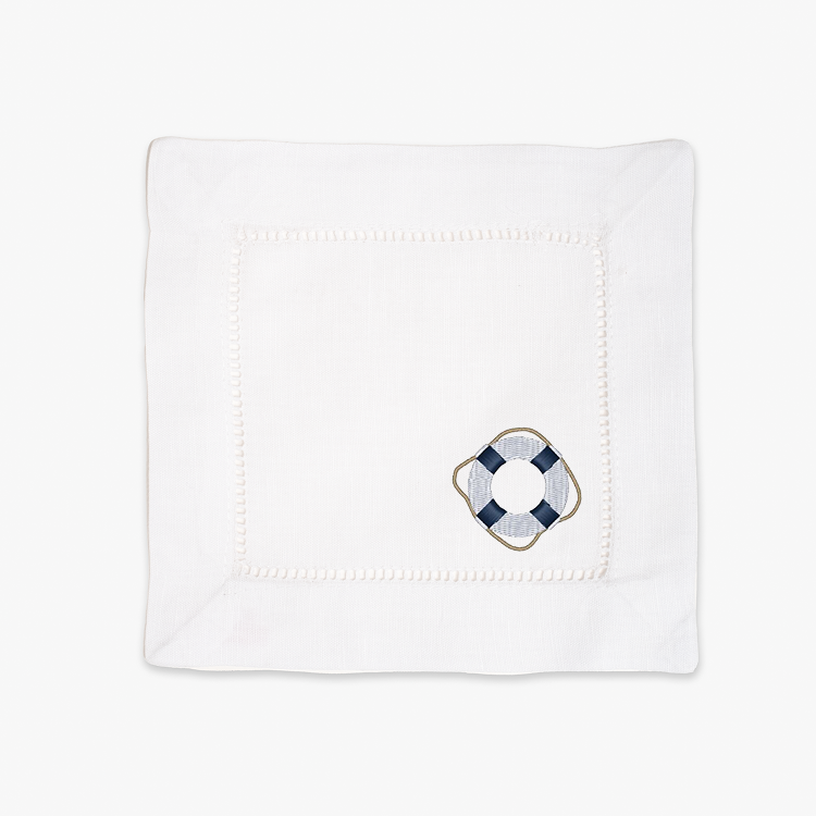 On The Yacht Cocktail Napkin – Set of 4