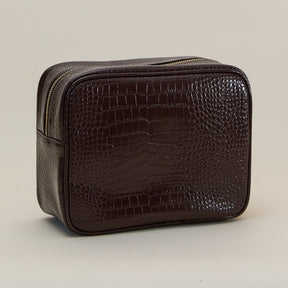 Cat Locket Croc Pouch