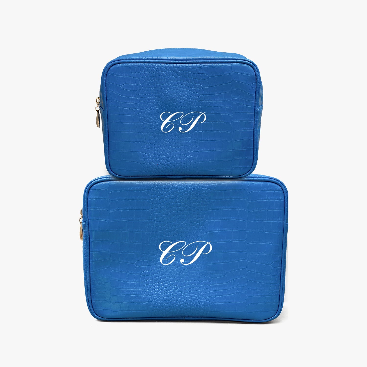 Travel Makeup Bag Set with Vegan Leather | Abbode