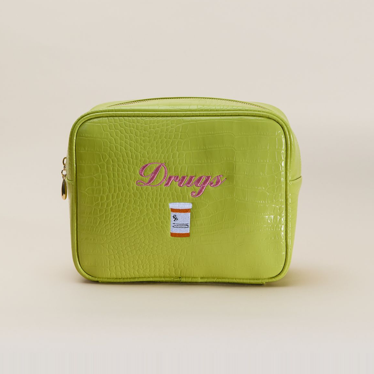 Apothecary Signature Small Croc Pouch