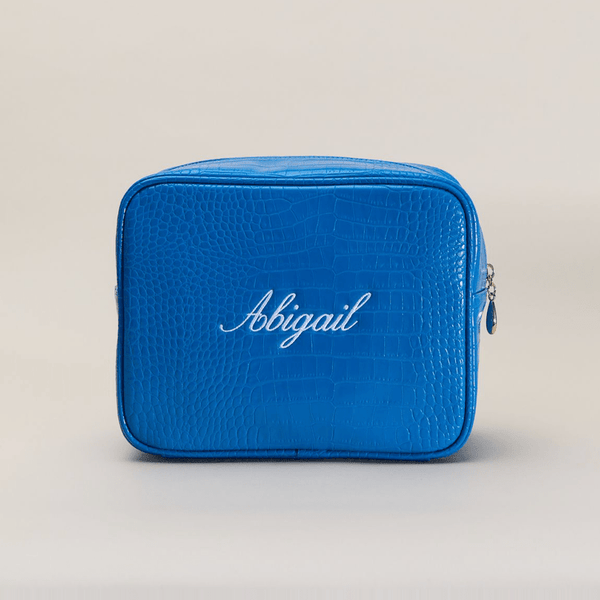 Name Small Croc Pouch – Abbode
