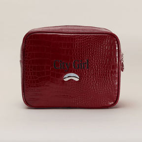 Chicago Signature Croc Pouch