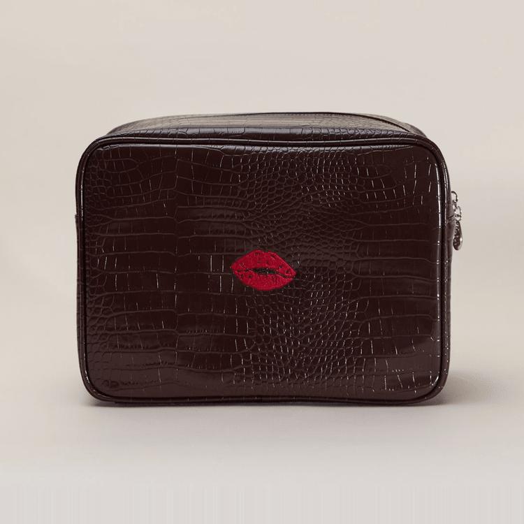 Custom Kiss Croc Pouch