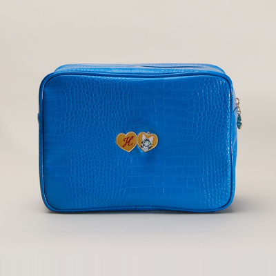 Cat Locket Croc Pouch