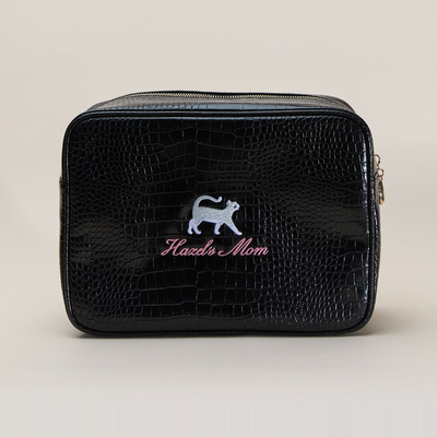 Cat Mom Croc Pouch