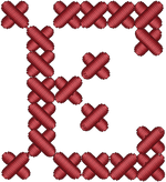 Cross Stitch E