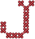 Cross Stitch J