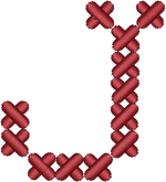 Cross Stitch J