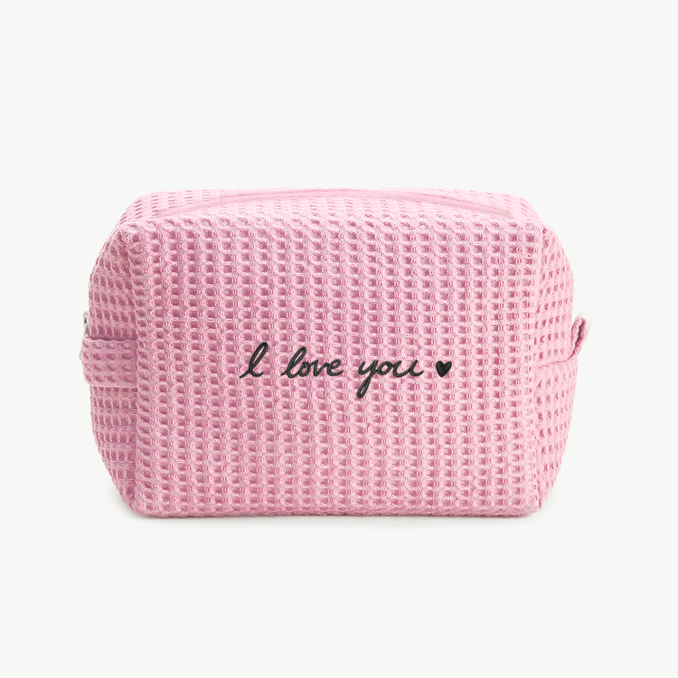 Custom Handwriting Waffle Pouch