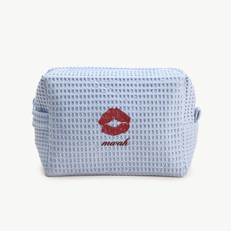 Custom Kiss Waffle Pouch