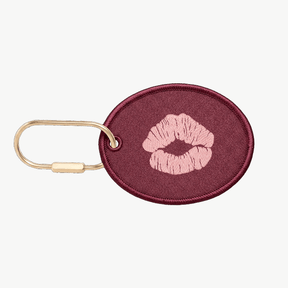 Custom Kiss Oval Charm