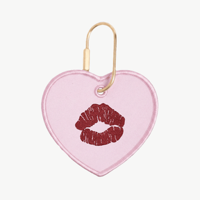 Custom Kiss Heart Charm