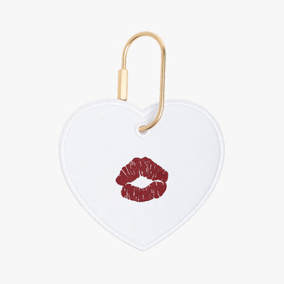 Custom Kiss Heart Charm