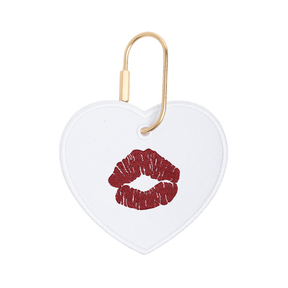 Custom Kiss Heart Charm