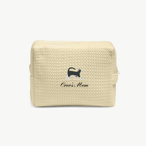 Custom Cat Mom Waffle Pouch