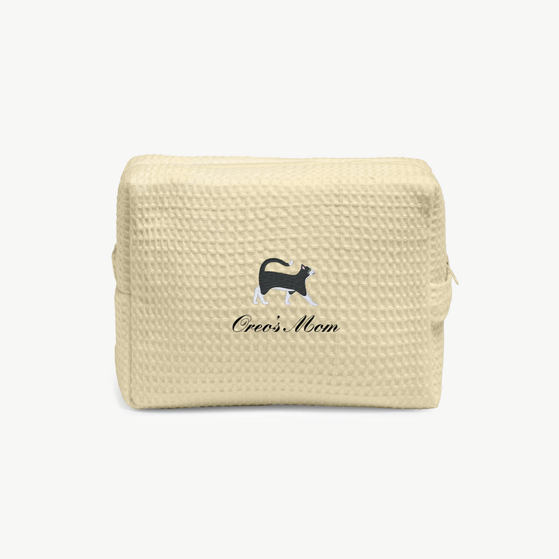 Custom Cat Mom Waffle Pouch