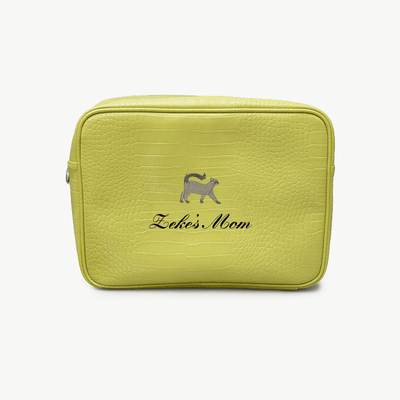 Custom Cat Mom Croc Pouch