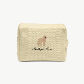 Custom Dog Mom Waffle Pouch