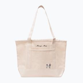 Custom Dog Mom Canvas Tote