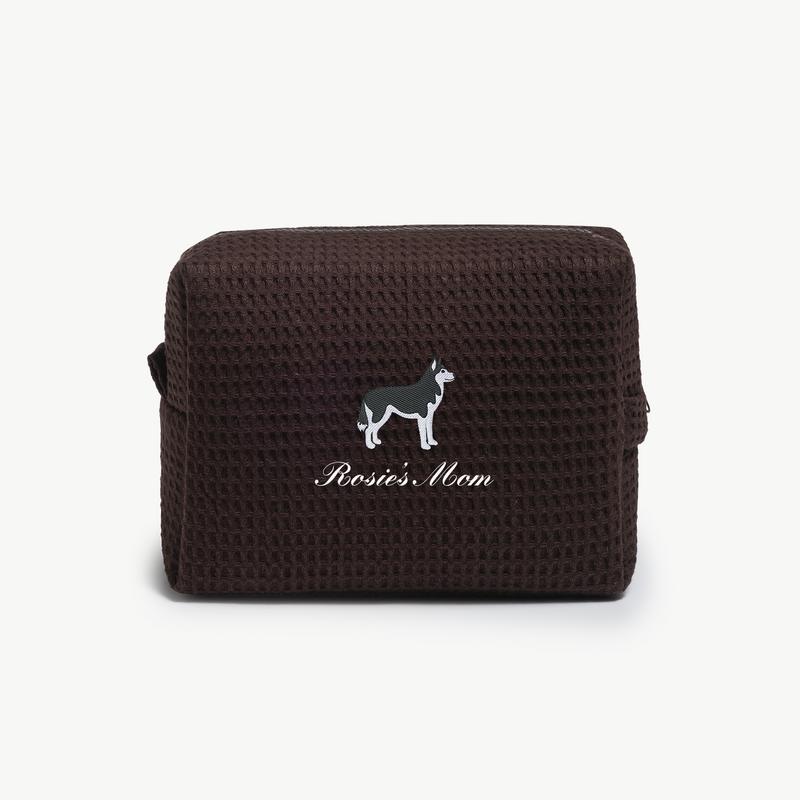 Custom Dog Mom Waffle Pouch
