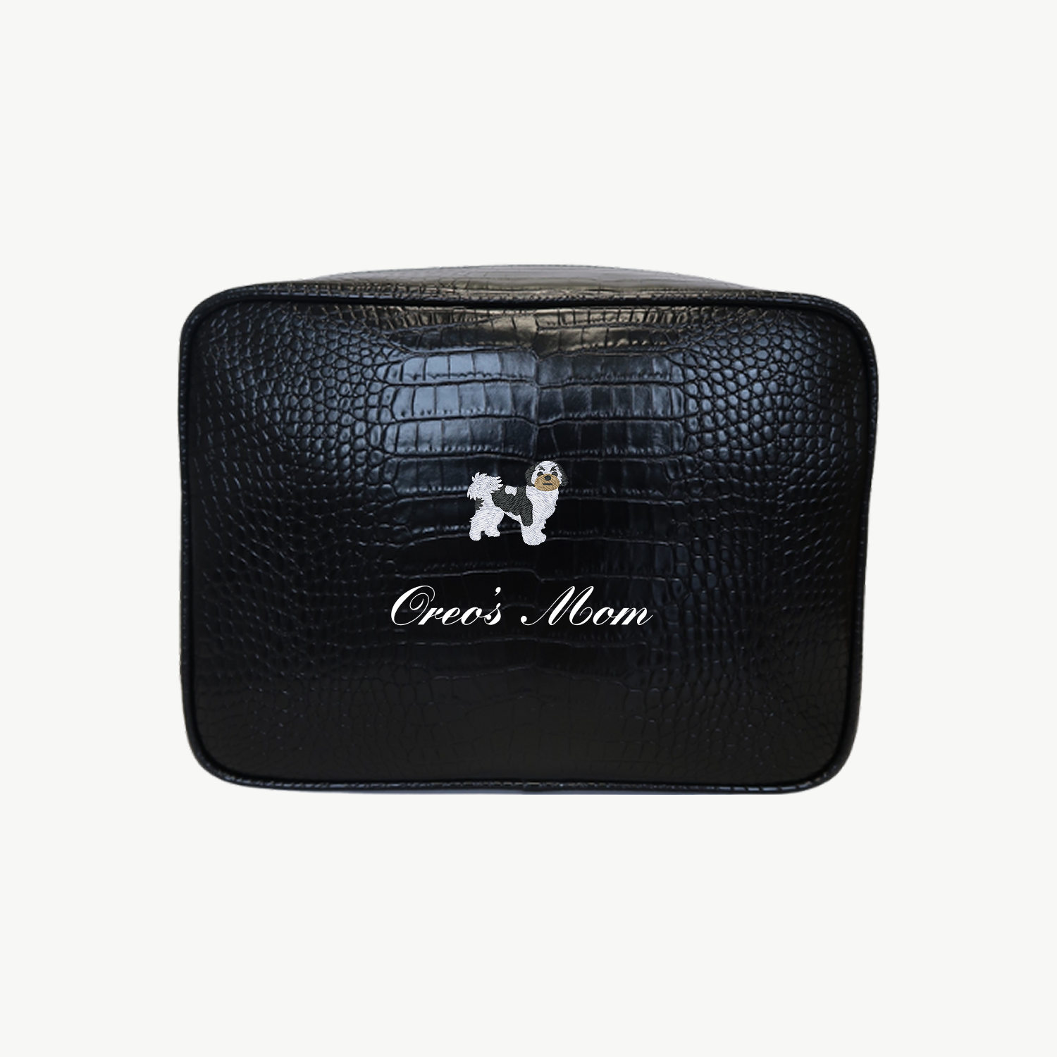 Custom Dog Mom Croc Pouch – Abbode