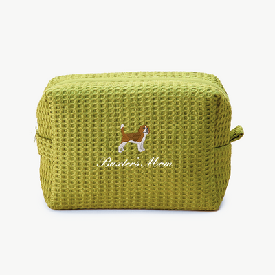 Custom Dog Mom Waffle Pouch