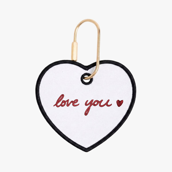 Handwriting Heart Charm