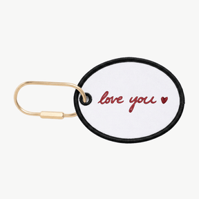 Custom Handwriting Oval Charm
