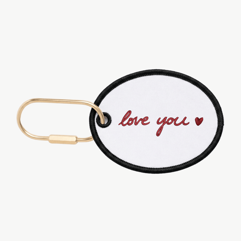 Custom Handwriting Oval Charm