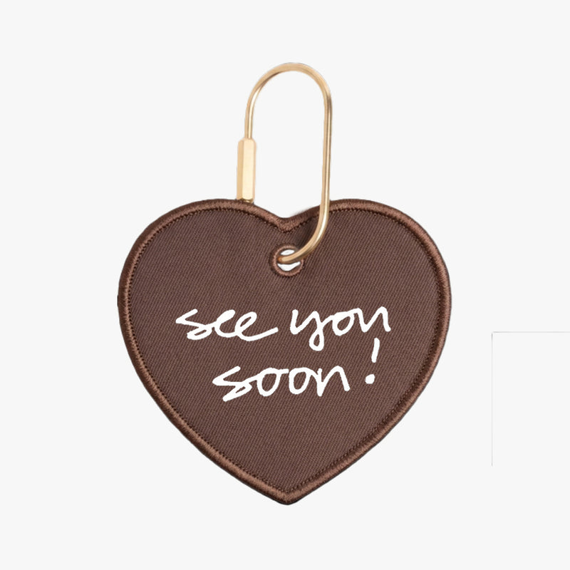 Custom Handwriting Heart Charm