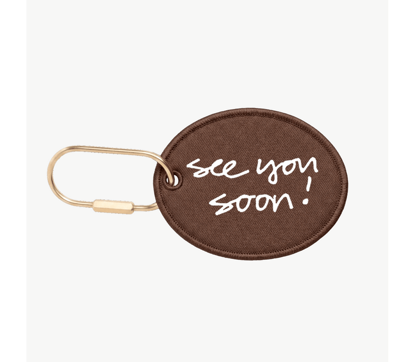 Custom Handwriting Oval Charm